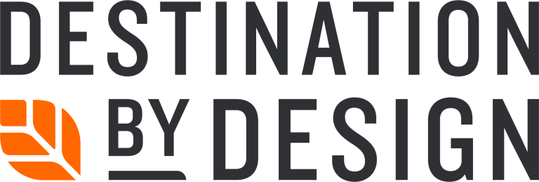 Destination by design logo black